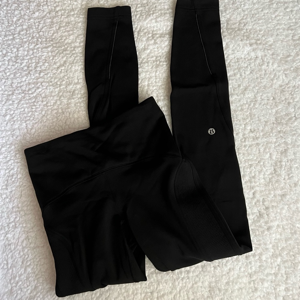 Lululemon Leggings with Reflective Seam